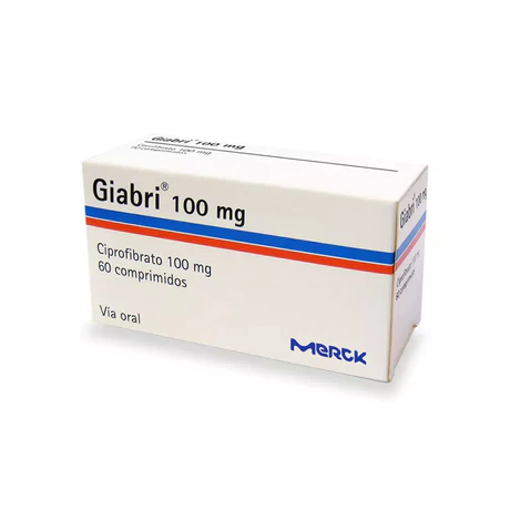 GIABRI (B) CIPROFIBRATO 100MG 60 COMPRIMIDOS