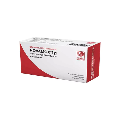 NOVAMOX (B) AMOXICILINA 1G 20 COMPRIMIDOS