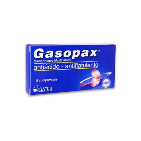 GASOPAX 8 COMPRIMIDOS MASTICABLES