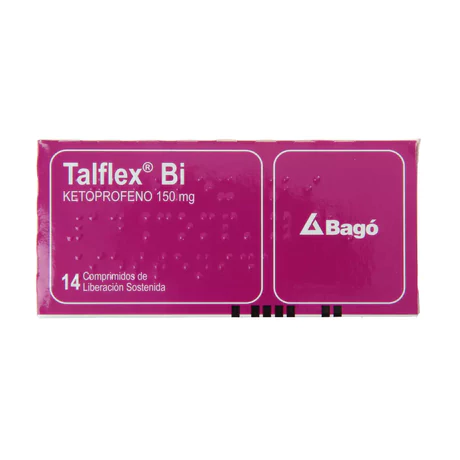 TALFLEX BI KETOPROFENO 150MG 14 COMPRIMIDOS