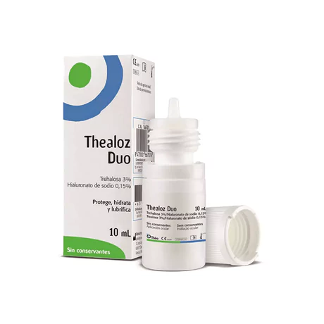 THEALOZ DUO LÁGRIMAS ARTIFICIALES SOLUCIÓN OFTÁLMICA 10ML