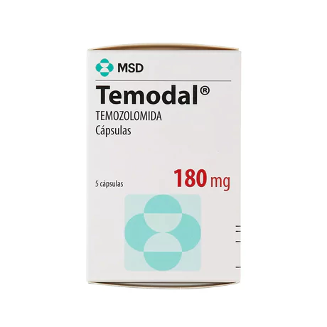 TEMODAL TEMOZOLOMIDA 140MG 5 CÁPSULAS