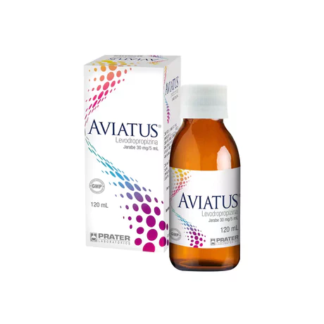 AVIATUS LEVODROPROPIZINA 30MG/5ML JARABE 120ML