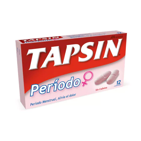 TAPSIN PERIODO 12 COMPRIMIDOS