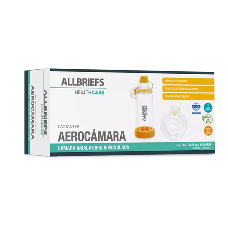 Aerocámara Bivalvulada Lactantes
