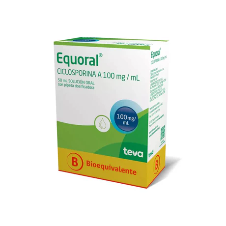 EQUORAL (B) CICLOSPORINA 100MG/ML JARABE 50ML