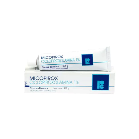MICOPIROX CICLOPIROXOLAMINA 1% CREMA DÉRMICA 30G