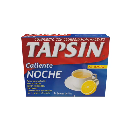 TAPSÍN LIMONADA NOCHE 6 SOBRES