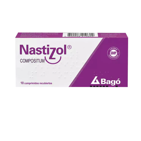 NASTIZOL COMPUESTO 10 COMPRIMIDOS RECUBIERTOS