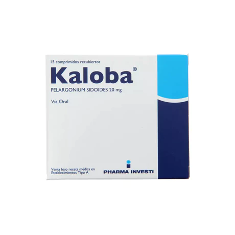 KALOBA PELARGONIUM SIDOIDES 20MG 15 COMPRIMIDOS RECUBIERTOS