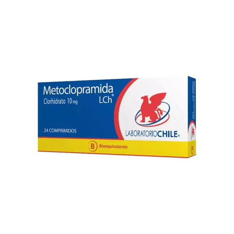 METOCLOPRAMIDA (B) 10MG 24 COMPRIMIDOS