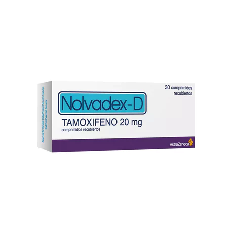 NOLVADEX-D (R) TAMOXIFENO 20MG 30 COMPRIMIDOS RECUBIERTOS