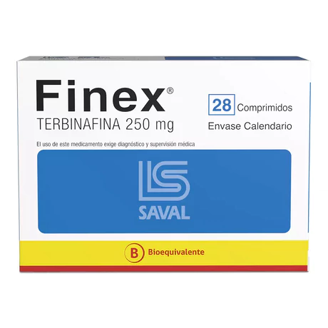 FINEX (B) TERBINAFINA 250MG 28 COMPRIMIDOS