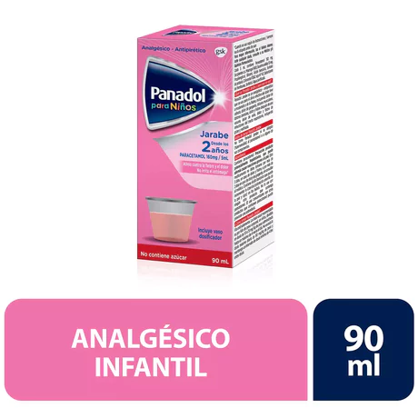 PANADOL NIÍ±OS PARACETAMOL JARABE 90ML