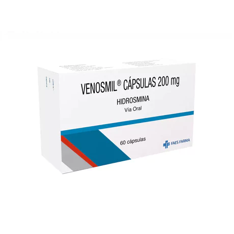VENOSMIL HIDROSMINA 200MG 60 CÁPSULAS