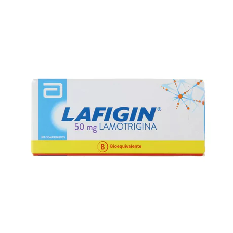 LAFIGIN (B) LAMOTRIGINA 50MG 30 COMPRIMIDOS