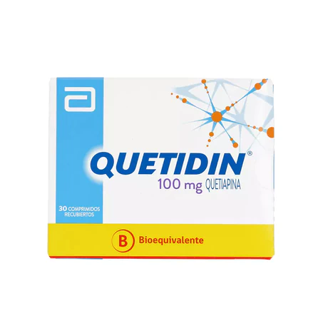 QUETIDIN (B) QUETIAPINA 200MG 30 COMPRIMIDOS RECUBIERTOS