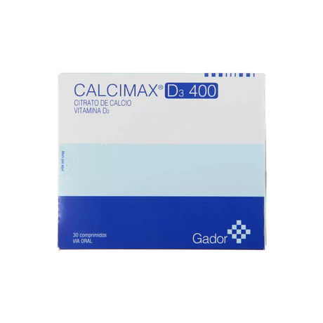 CALCIMAX D3 400 30 COMPRIMIDOS