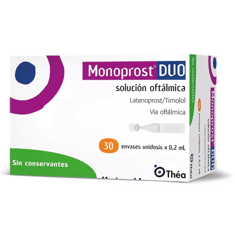 MONOPROST DUO SOLUCION OFTALMICA 30 ENVASES