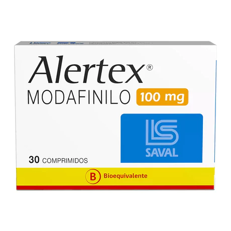 ALERTEX MODAFINILO 100MG 30 COMPRIMIDOS