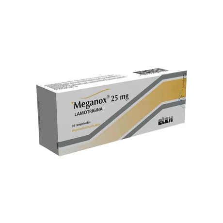 MEGANOX LAMOTRIGINA 25MG 30 COMPRIMIDOS