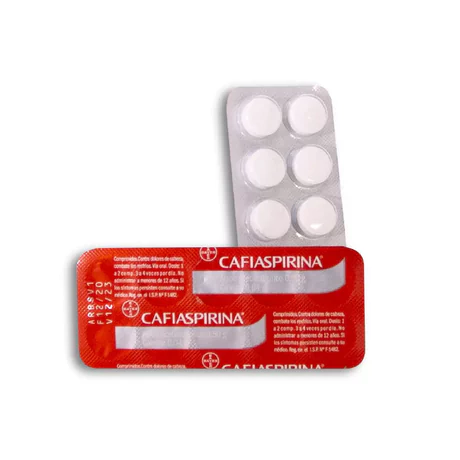 CAFIASPIRINA TIRA 10 COMPRIMIDOS