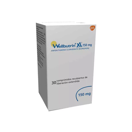 WELLBUTRIN XL ANFEBUTAMONA 150MG 30 COMPRIMIDOS PROLONGADOS