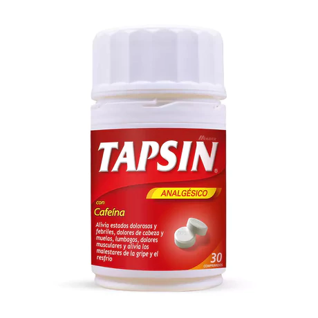 TAPSIN CAFEÍ­NA 30 COMPRIMIDOS