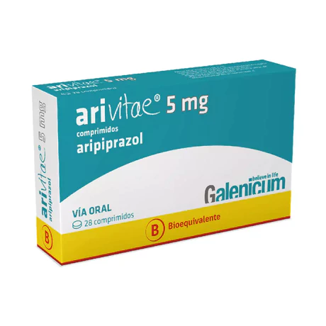 ARIVITAE (B) ARIPIPRAZOL 5MG 28 COMPRIMIDOS
