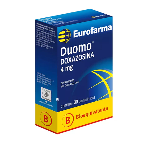 DUOMO (B) DOXAZOSINA 4MG 30 COMPRIMIDOS RECUBIERTOS