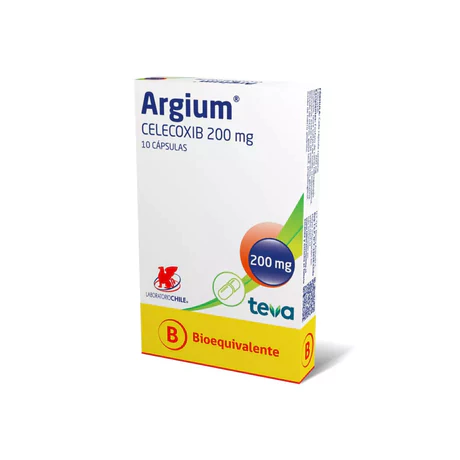 ARGIUM (B) CELECOXIB 200MG 10 CÁPSULAS