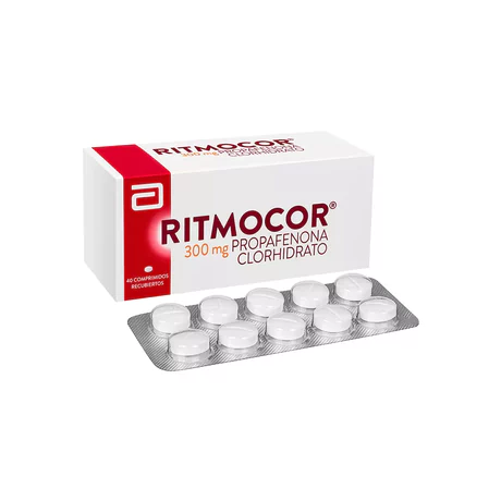 RITMOCOR (R) PROPAFENONA 300MG 40 COMPRIMIDOS RECUBIERTOS
