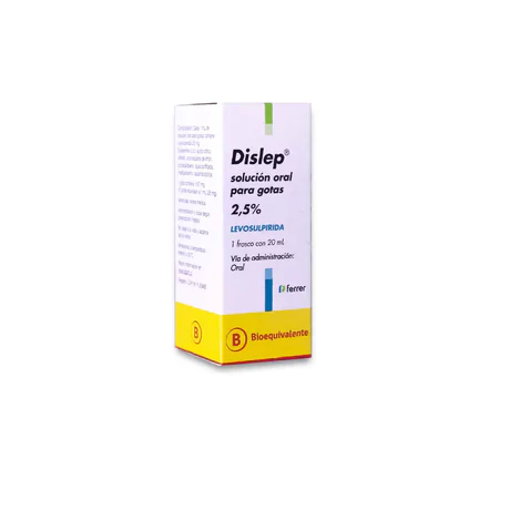 DISLEP LEVOSULPIRIDA 2.5% ORAL GOTAS 20ML