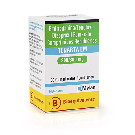 TENARTA EM (B) EMITRICITABINA / TENOFOVIR 30 COMPRIMIDOS RECUBIERTOS
