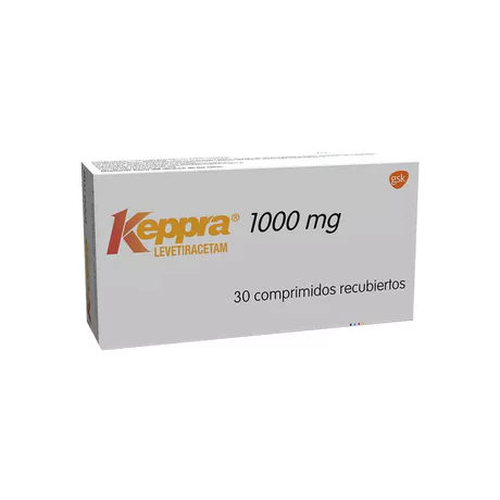 KEPPRA (R) LEVETIRACETAM 1000MG 30 COMPRIMIDOS RECUBIERTOS