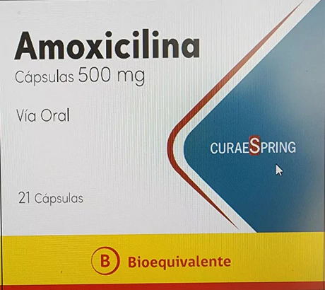 AMOXICILINA (B) 500 MG X 21 CÁPSULAS
