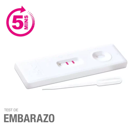TEST DE EMBARAZO CASSETTE 1 UNIDAD