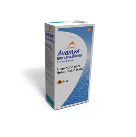 AVAMYS FLUTICASONA 27.5MCG SOLUCIÓN NASAL 120 DOSIS