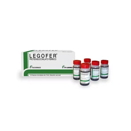 LEGOFER PROTEINSUCCINILATO FERRICO 40MG/15ML 10 FRASCOS