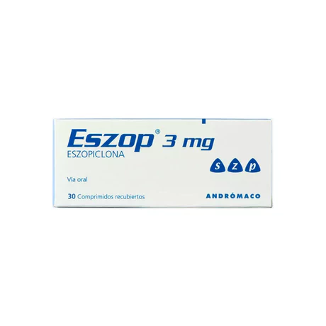 ESZOP 3MG ESZOPICLONA 30 COMPRIMIDOS RECUBIERTOS