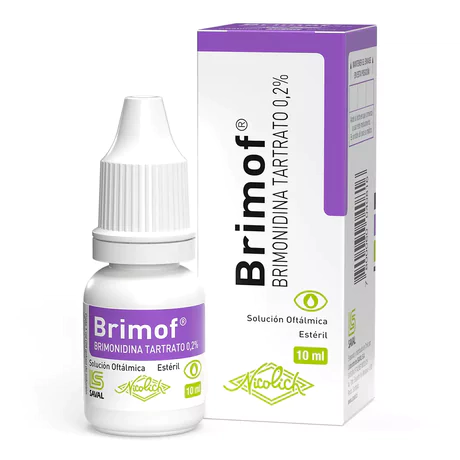 BRIMOF BRIMONIDINA 0.2% SOLUCIÓN OFTÁLMICA 10ML