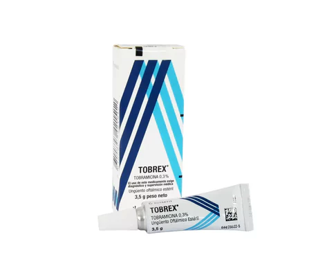 TOBREX TOBRAMICINA 0.3% UNGÜENTO OFTÁLMICO 3.5G