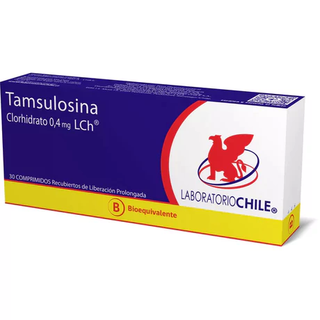TAMSULOSINA 0.4MG 30 COMPRIMIDOS PROLONGADOS
