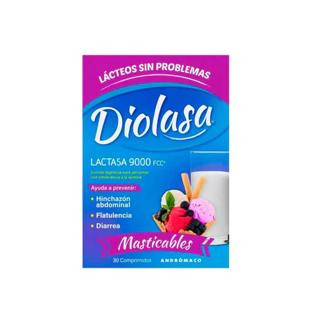 LACTASA 9000FCC ORAL SOLIDO