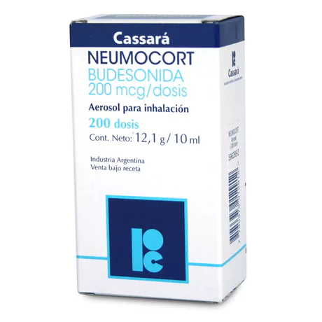 NEUMOCORT BUDESONIDA 200MCG INHALADOR 200 DOSIS