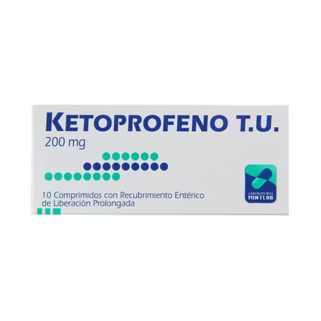KETOPROFENO 200MG 10 COMPRIMIDOS PROLONGADOS