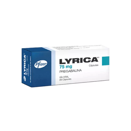 LYRICA (R) PREGABALINA 75MG 28 CÁPSULAS
