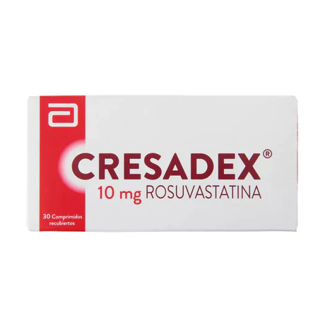 CRESADEX ROSUVASTATINA 10MG 30 COMPRIMIDOS RECUBIERTOS