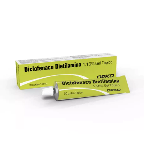 DICLOFENACO DIETILAMINA 1.16% GEL 30G