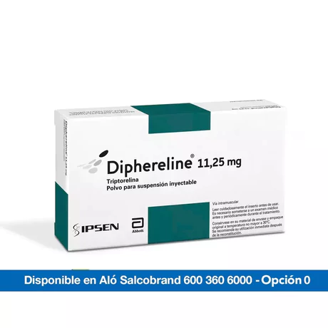 DIPHERELINE TRIPTORELINA 11.25MG INYECTABLE